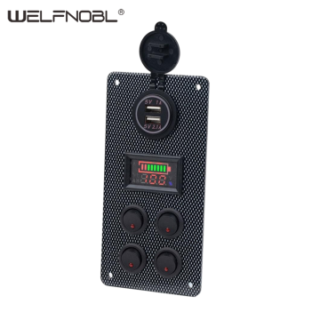 3.1A Dual USB Socket Car Charger Panel