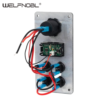 3.1A デュアルUSBソケットカーチャージャーパネル