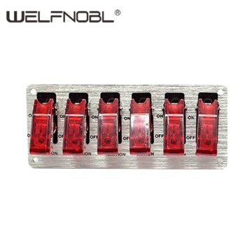 6 in 1 Engine Start switch with panel