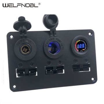 12V 24V アンダーソンソケット フラッシュマウント