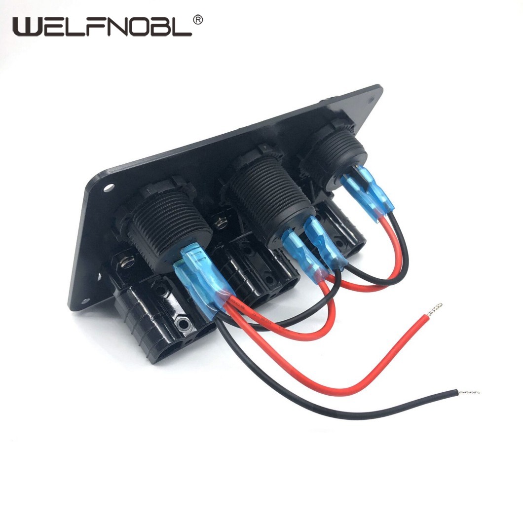 12V 24V アンダーソンソケット フラッシュマウント