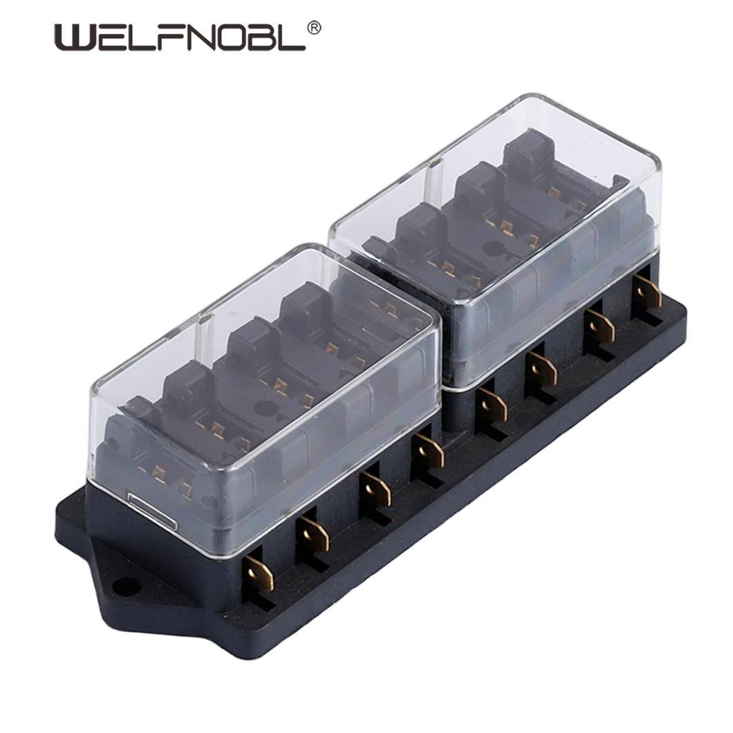 8-Way Atc Fuse Panel Box Holder