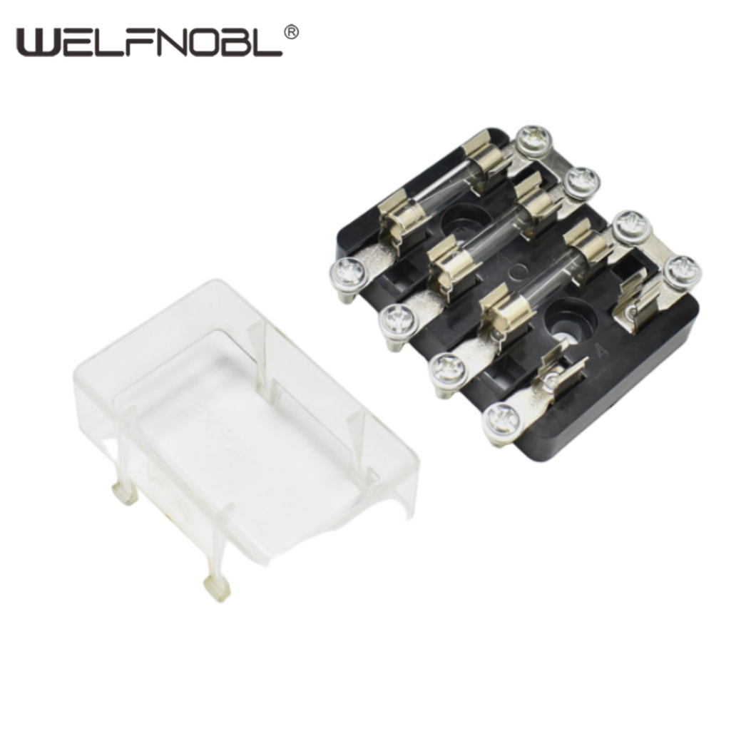 6 Way Waterproof Fuse Block with Zinc Alloy Fuses