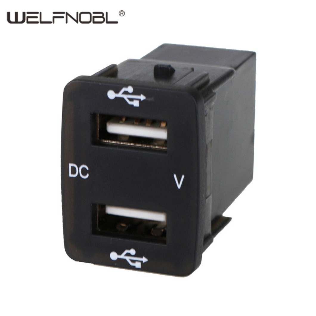 Dedicated 4.2A Dual USB Charger with Voltmeter Display