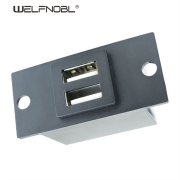 Dual USB Solar Powered Car Charger