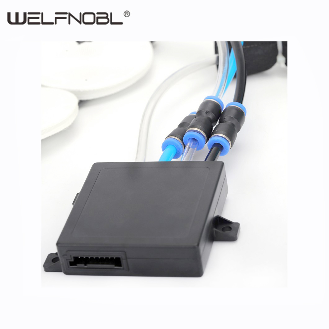 8-point pneumatic car massage system to relieve sitting fatigue