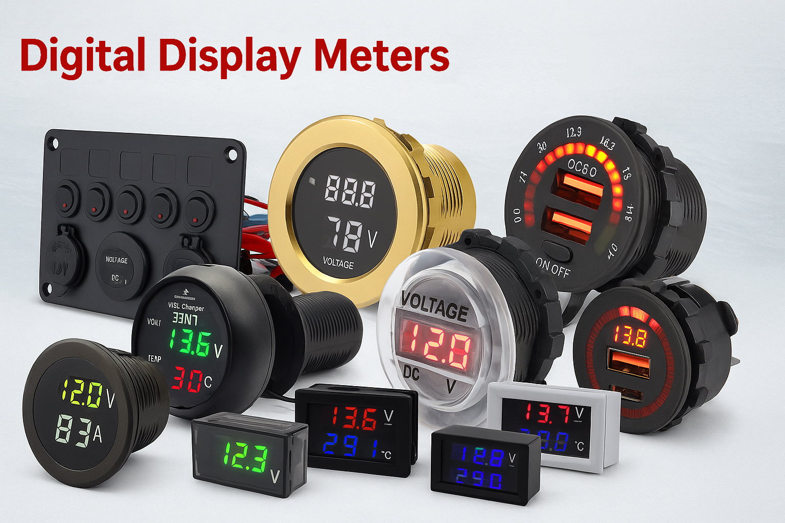 Digital Display Meter