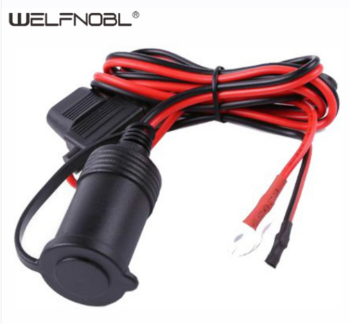 Power Up Your Adventures with Our 12V/24V Car Cigarette Lighter Extension Cord!