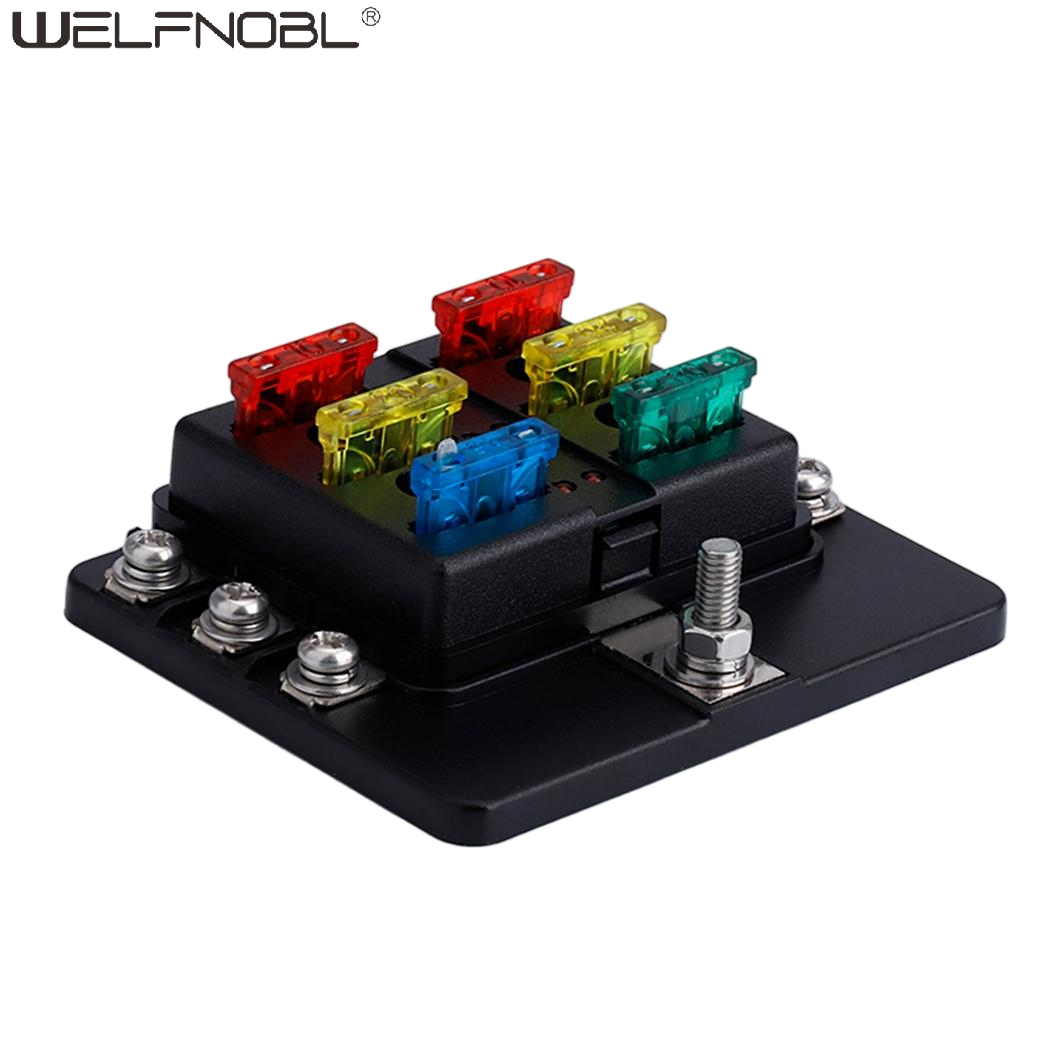 Fuse Holder for Auto Motorcycle Boat Applications