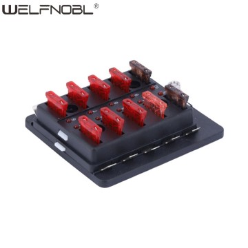 Panel Mount Fuse Holder with Screw Terminal Connection