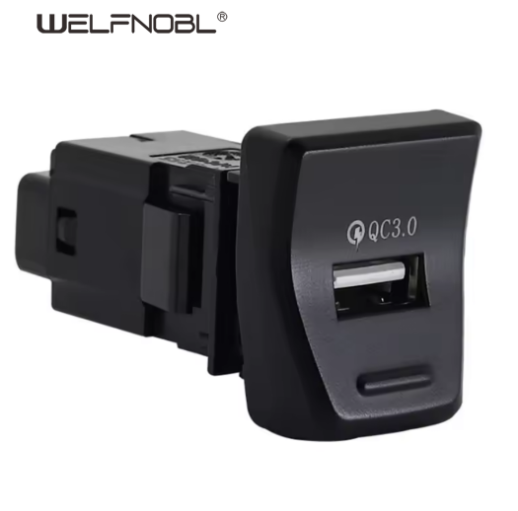 Rechargez rapidement votre voiture en déplacement grâce à notre chargeur de voiture double USB QC3.0.