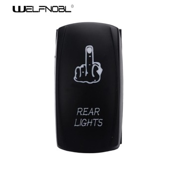 Waterproof Lighted Switches 5 Pin on Off