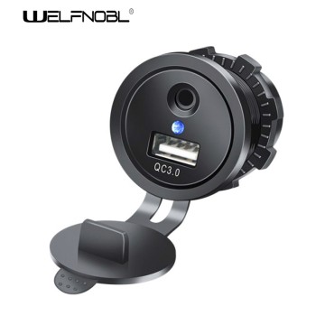 QC3.0 AUX port USBwith dot lights for Marina RV