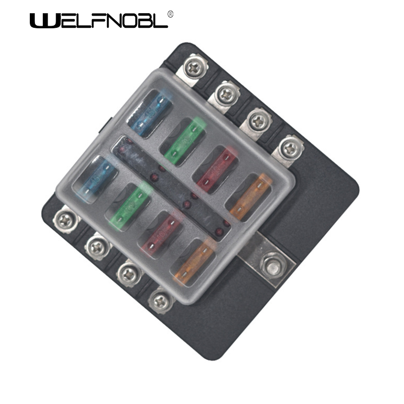 10 Way Auto Fuse Holder Block