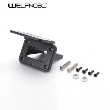 Modified car black combination switch panel