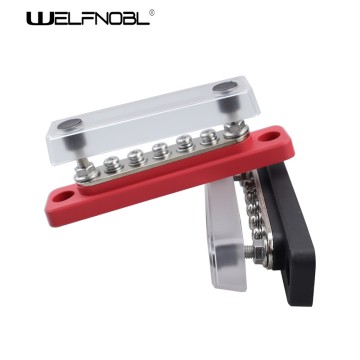 6-channel DC 150A high current busbar 48V busbar copper terminal