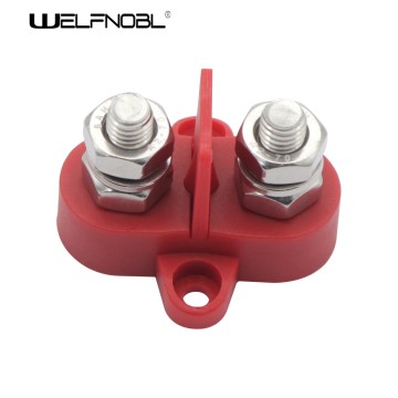 New dual-type terminal post separation with retaining plate fixed wire connector