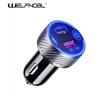 Car USB Charger PD TYPE C+ QC 3.0 Quick Charge DUAL PORTS