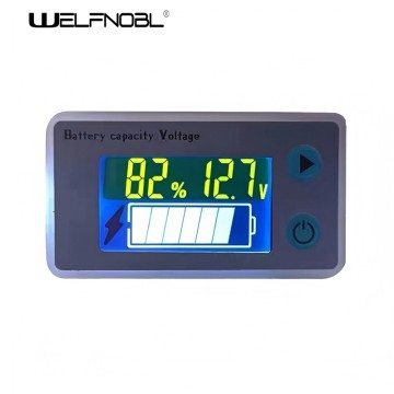 Lithium battery lead acid battery capacity level voltage indicator