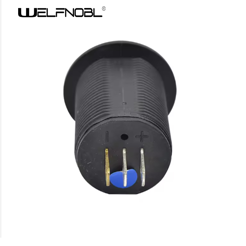 Toma para medidor de potencia y amperímetro digital de 12V/24V