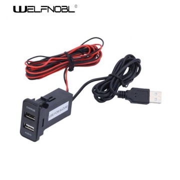 Suzuki OEM Dual USB Charger with AUX Audio Port
