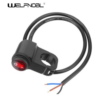 12V Handlebar Push Button Switch Motorcycle Stand