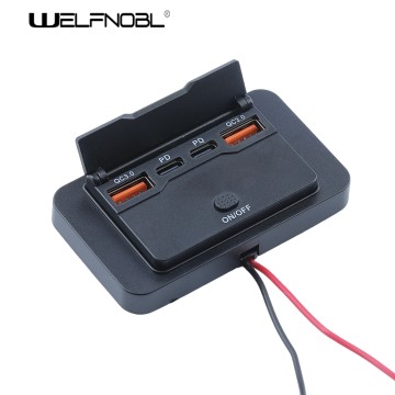 Dual QC3.0 PD Fast Charging