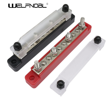 Straight row 10-14 - way terminal wiring row high - current sink row