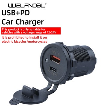 PD+QC3.0 Fast Charging Socket