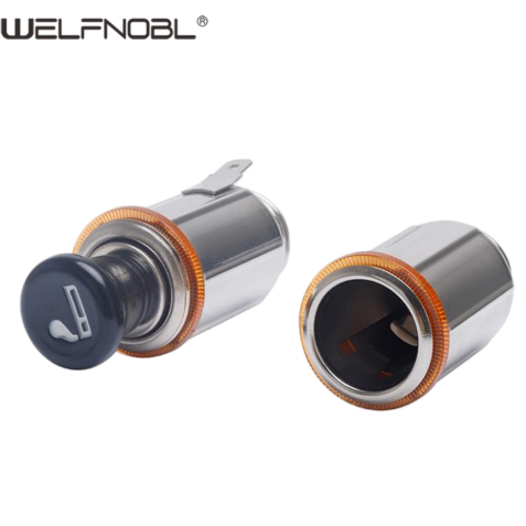 Welfnobl DS3004 12V Cigarette Lighter Socket with Eject Button