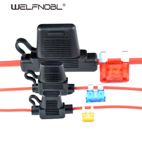 Inline Fuse Holder Wiring Harness ATS/ATC/ATO Blade Automotive Fuse Holder