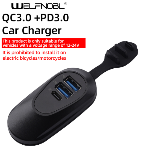 Welfnobl Embedded PD QC3.0 Car Charger