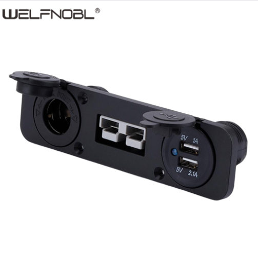 Welfnobl IB-SP303 Anderson 50A Panel with Car Charger
