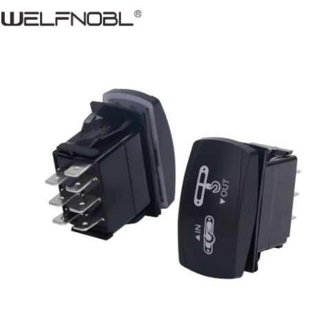 What are the different types of rocker switches?