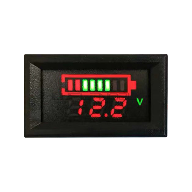 Acid lead battery indicator Battery capacity digital LED Tester voltmeter