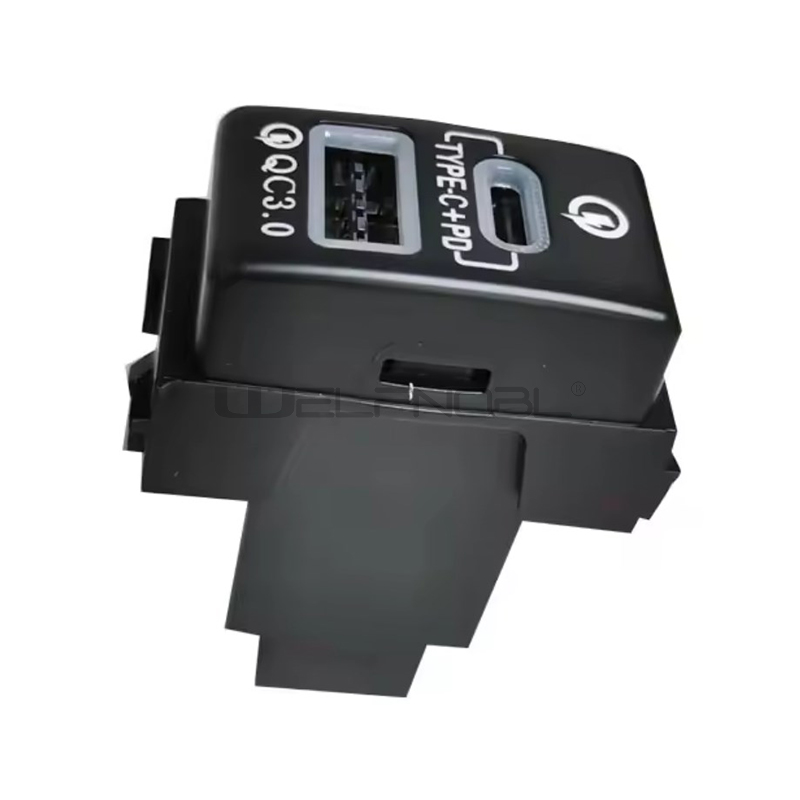 Адаптер питания 12 В/24 В QC3.0 PD USB интерфейс