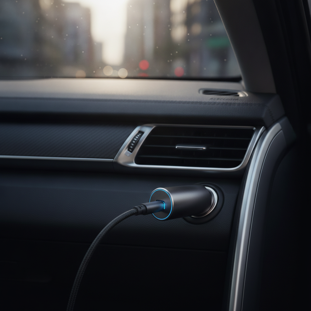 Usb C Charger Plug For In-Car Power