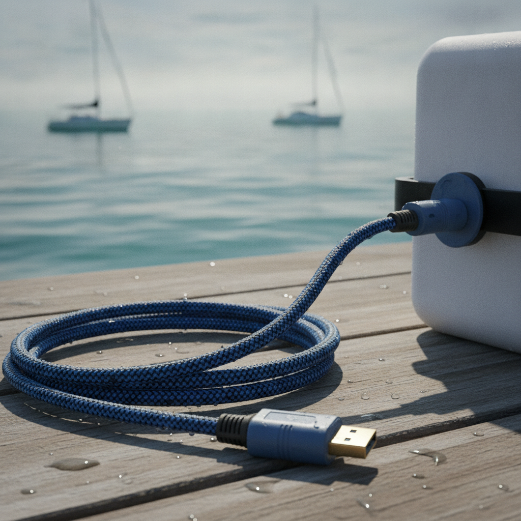 Usb Charging Cable For Marine Charging