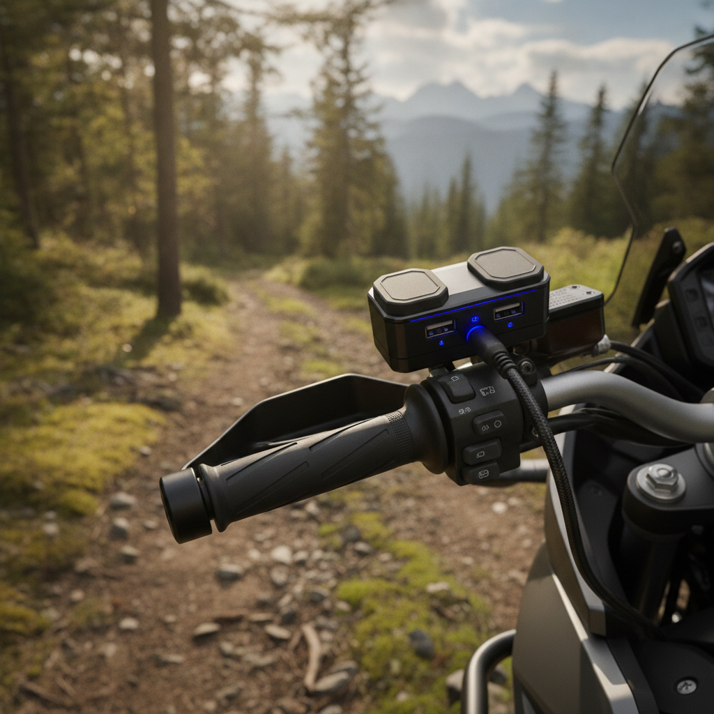 Usb Fast Charger For Motorcycle Use