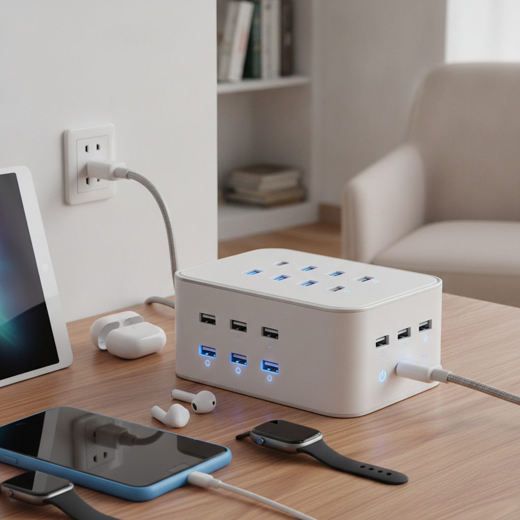Multi Port Usb Charger For Home Power