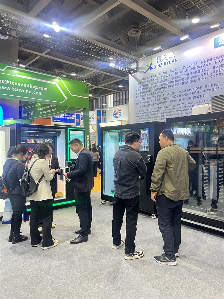 Xinyonglong Intelligent Equipment Co., Ltd. appeared at the 2025 Self-service Vending Machine Exhibition to showcase intelligent innovation and personalized shopping experience, and promote new trends