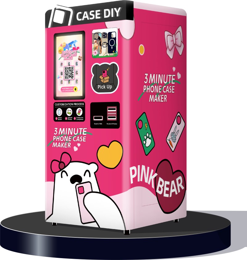 The world's first self-service mobile phone case printer shocked online, enabling new personalized consumption experience