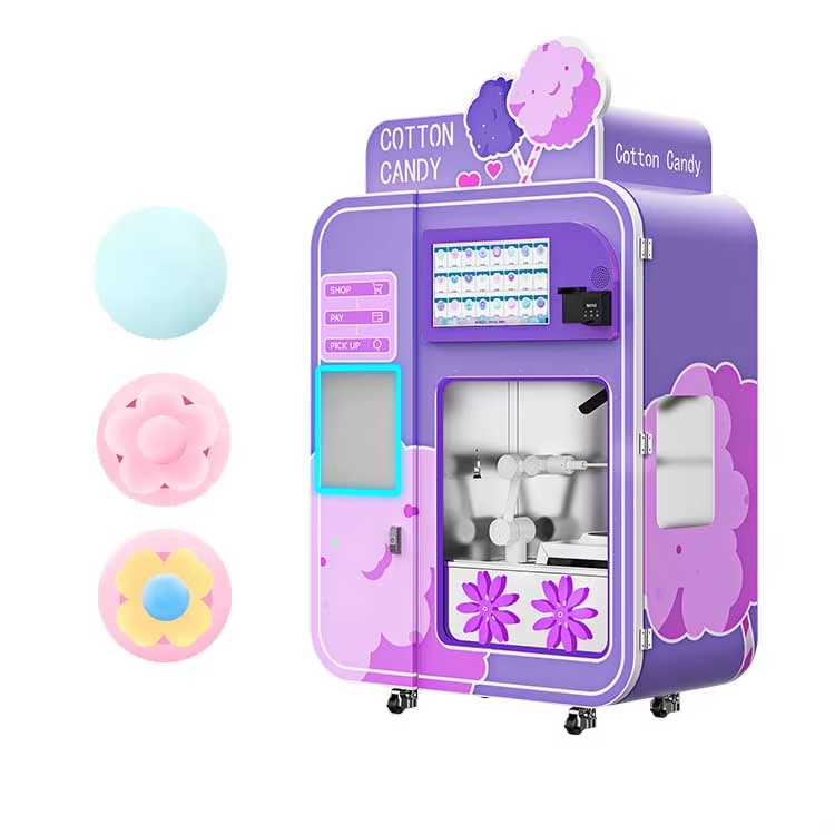 our company is pleased to announce that it will launch a new purple cotton candy vending machine in 2025.