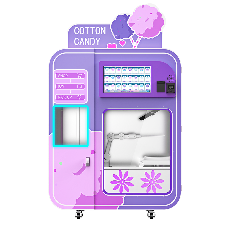 Newly designed cotton candy vending machine