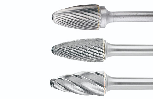 Applications, Cutting Effects, and Characteristics of Single and Double as Well as Aluminum End Cut Carbide Burrs