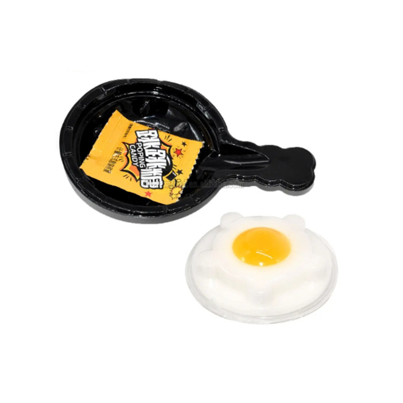 Creative Snack Fried Egg Shape Pudding Jelly 25gram