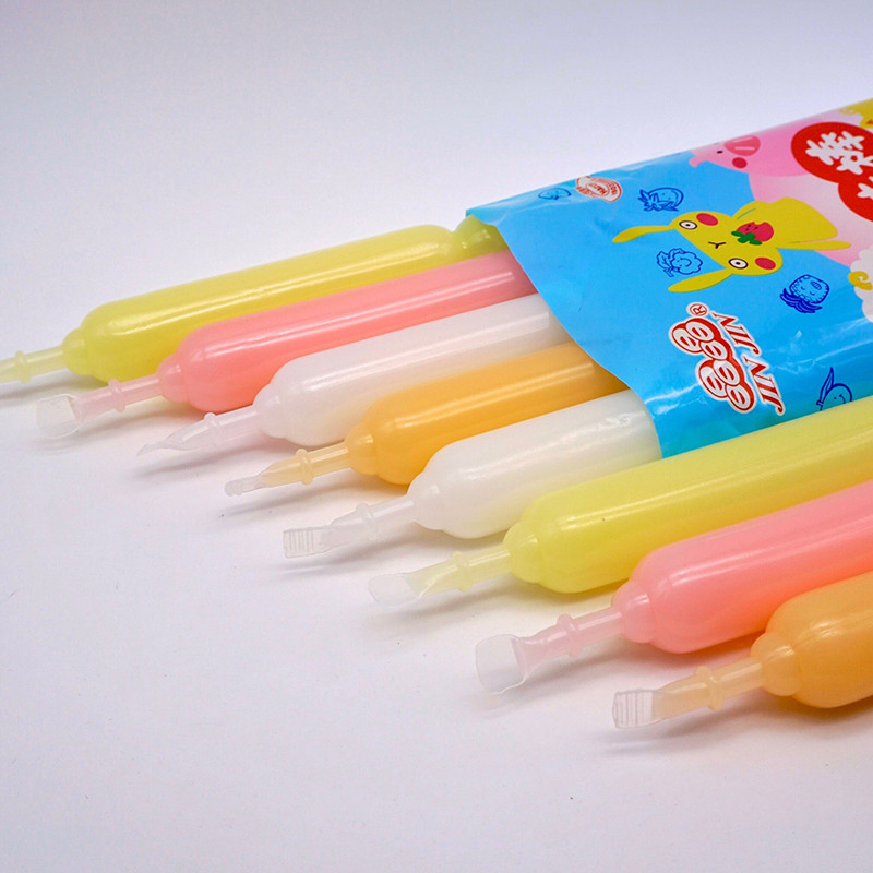 Flavors Jelly Candy Sweet Juicy Jelly Straw
