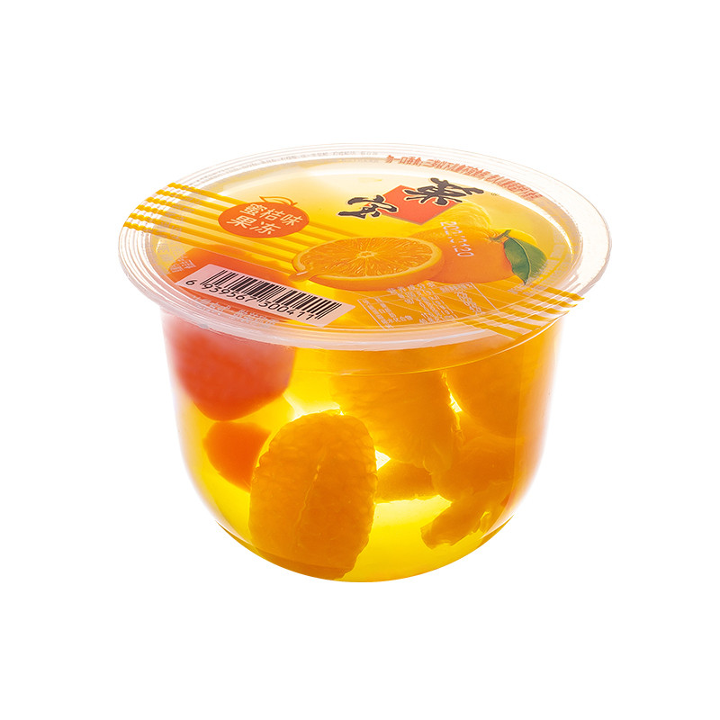 Jelly Pudding with Orange/ Yellow Peach (220g/2...