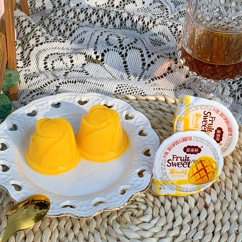 Party Snack Supplies OEM Pudding with Assorted Flavors