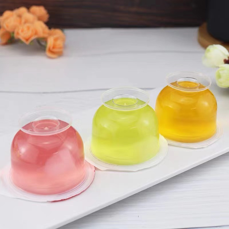 Wine cup shape jelly ,Deliciously Sweet jelly, sweet fruit jelly ,a...